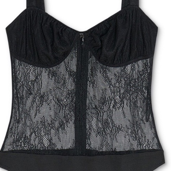 NWT Danielle Bernstein Lace Bodysuit - Picture 3 of 3